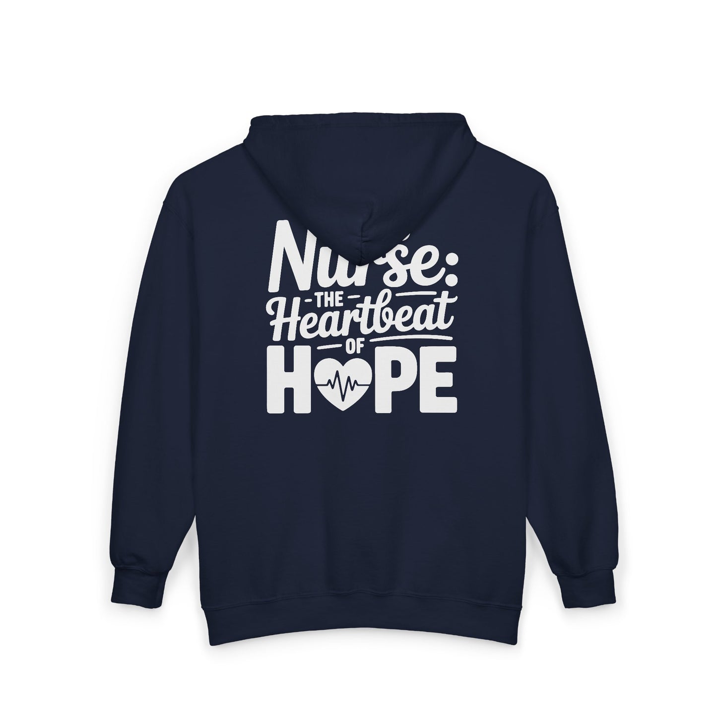 The Heartbeat of Hope NICU Nurse Zip Hoodie