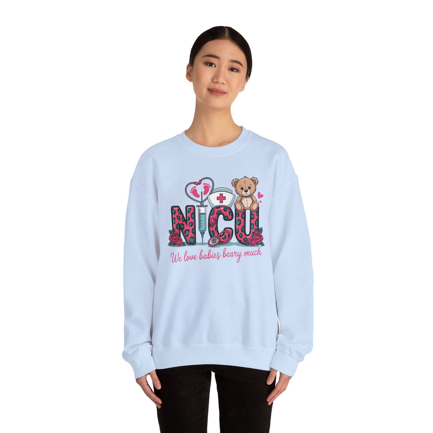 NICU Baby Bear Crewneck Sweatshirt