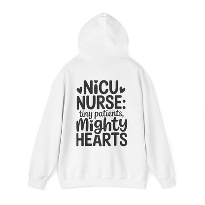 Tiny Patients Mighty Hearts NICU Nurse Hoodie