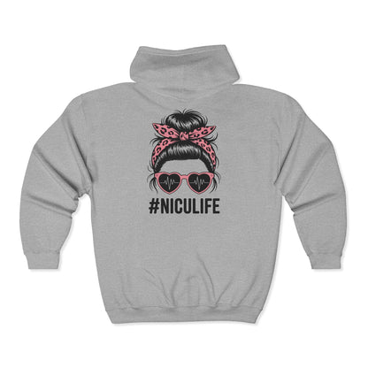 NICU Life Zip Hoodie