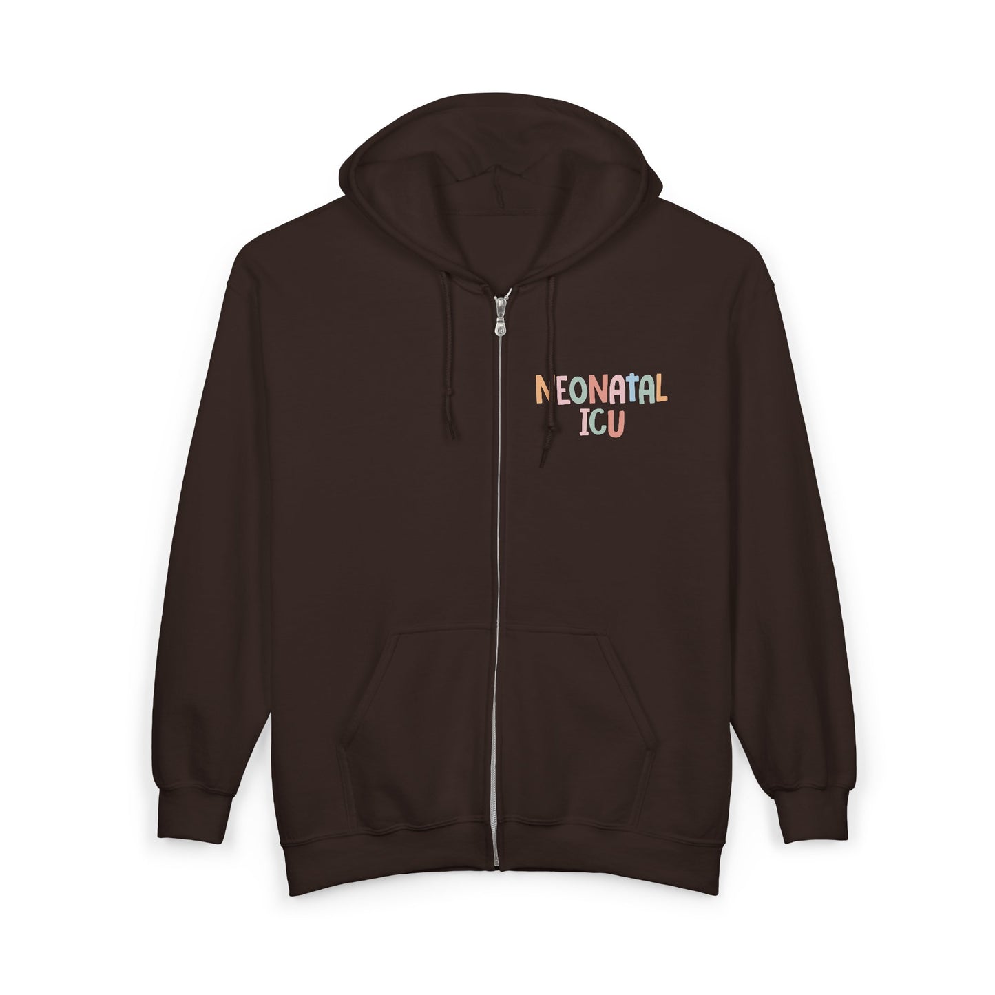 NICU Nurse Zip-Up Hoodie | Helping Tiny Humans Fight Big Battles