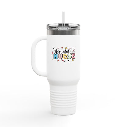 Neonatal Nurse Doodle NICU Insulated Travel Mug 40oz