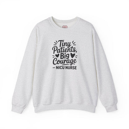 Tiny Patients Big Courage Crewneck Sweatshirt