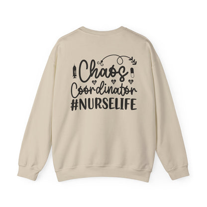 Chaos Coordinator NurseLife Crewneck Sweatshirt