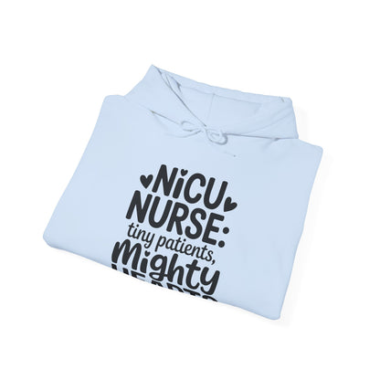 Tiny Patients Mighty Hearts NICU Nurse Hoodie