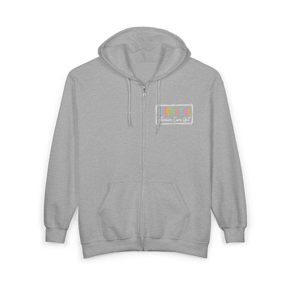 NICU Nurse Neonatal Intensive Zip Hoodie