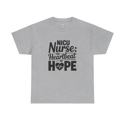 The Heartbeat of Hope NICU Nurse T-Shirt