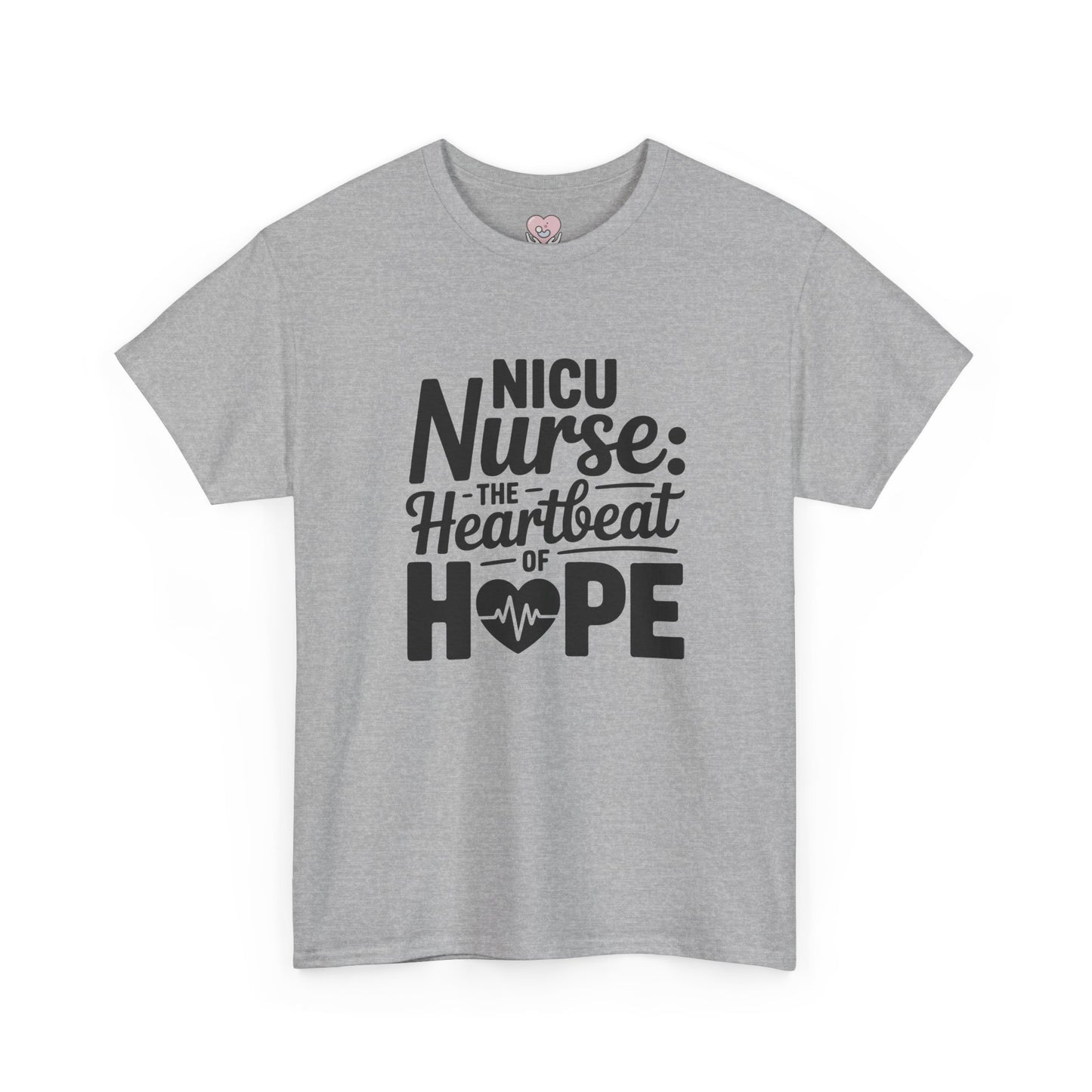 The Heartbeat of Hope NICU Nurse T-Shirt