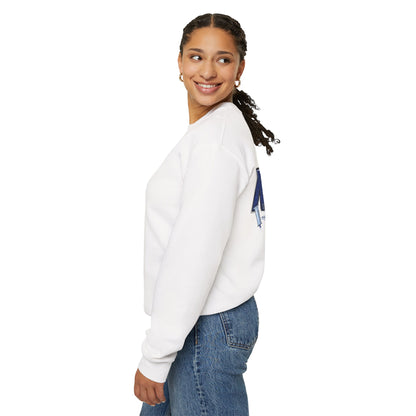 Preppy Nurse Floral Leopard Print Crewneck Sweatshirt