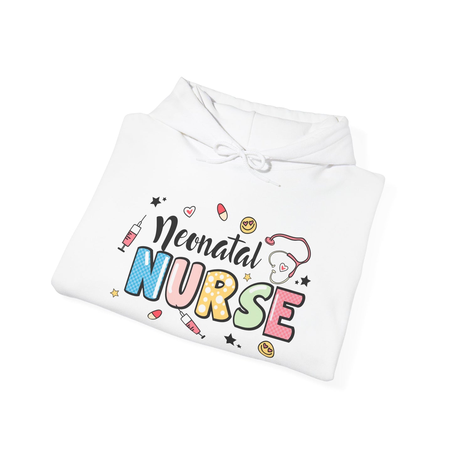 Neonatal Nurse Doodle NICU Hoodie