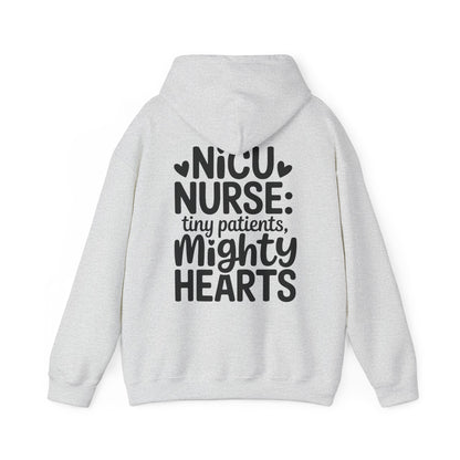 Tiny Patients Mighty Hearts NICU Nurse Hoodie