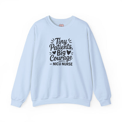 Tiny Patients Big Courage Crewneck Sweatshirt