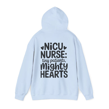 Tiny Patients Mighty Hearts NICU Nurse Hoodie