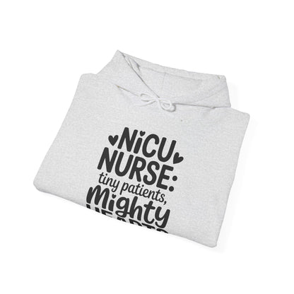 Tiny Patients Mighty Hearts NICU Nurse Hoodie