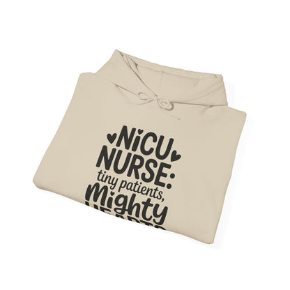 Tiny Patients Mighty Hearts NICU Nurse Hoodie