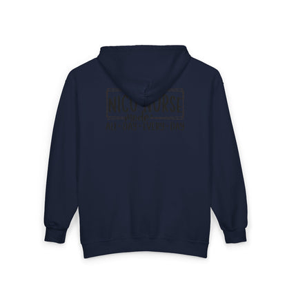 NICU Nurse Mode All Day Every Day Zip Hoodie