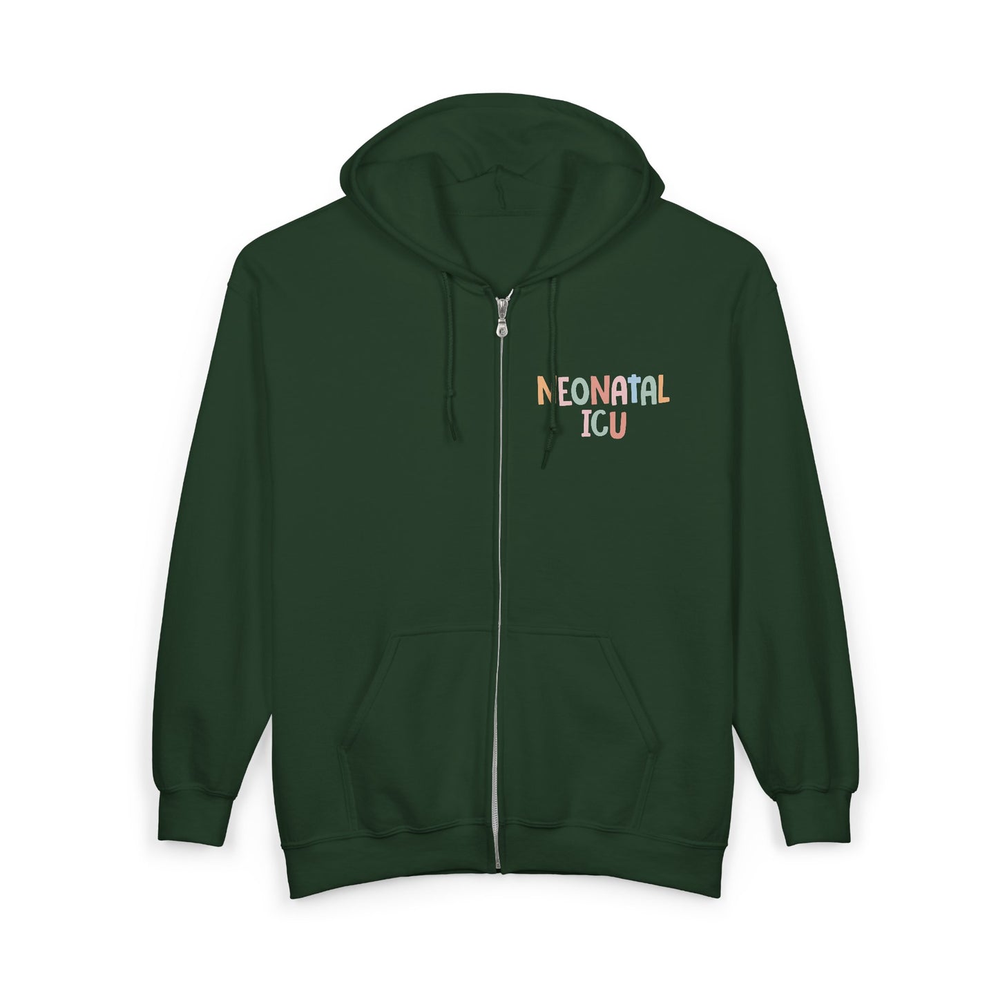 NICU Nurse Zip-Up Hoodie | Helping Tiny Humans Fight Big Battles