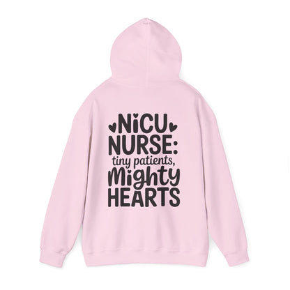Tiny Patients Mighty Hearts NICU Nurse Hoodie