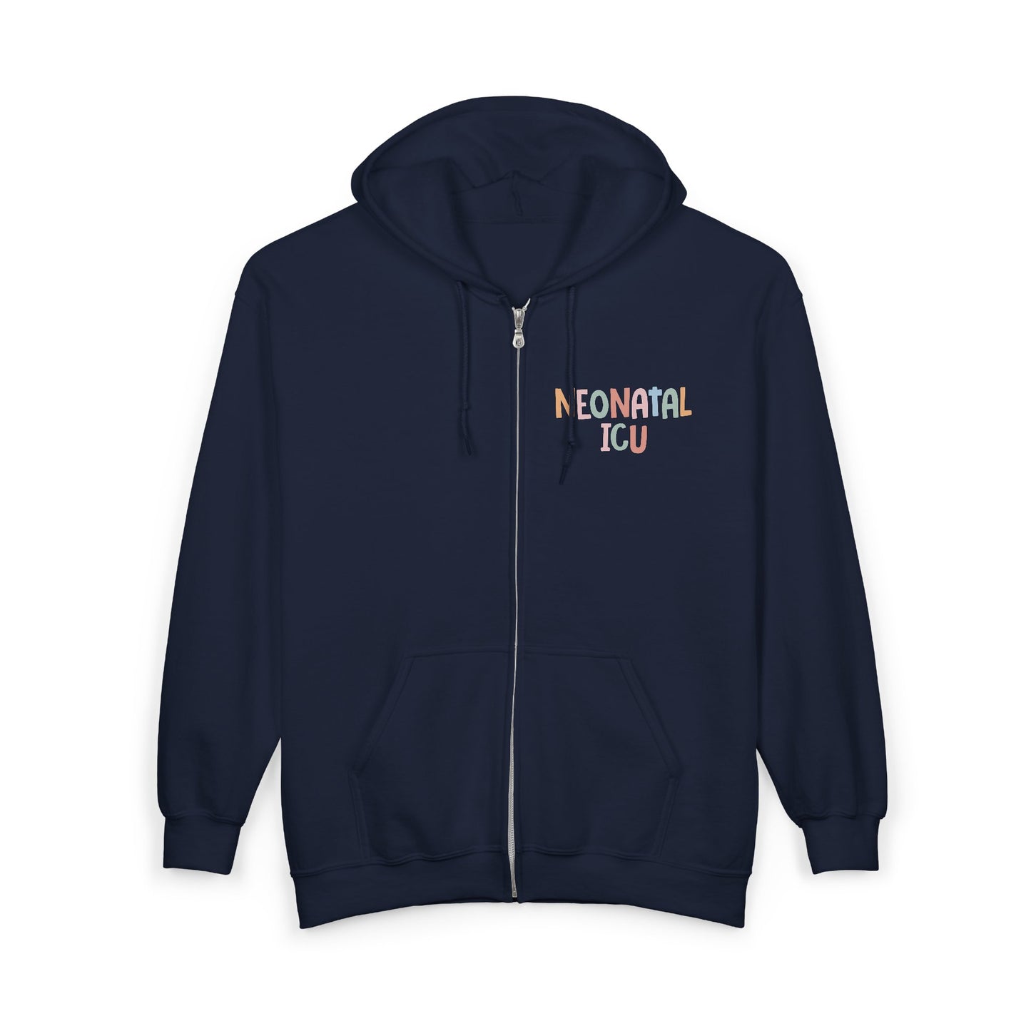 NICU Nurse Zip-Up Hoodie | Helping Tiny Humans Fight Big Battles