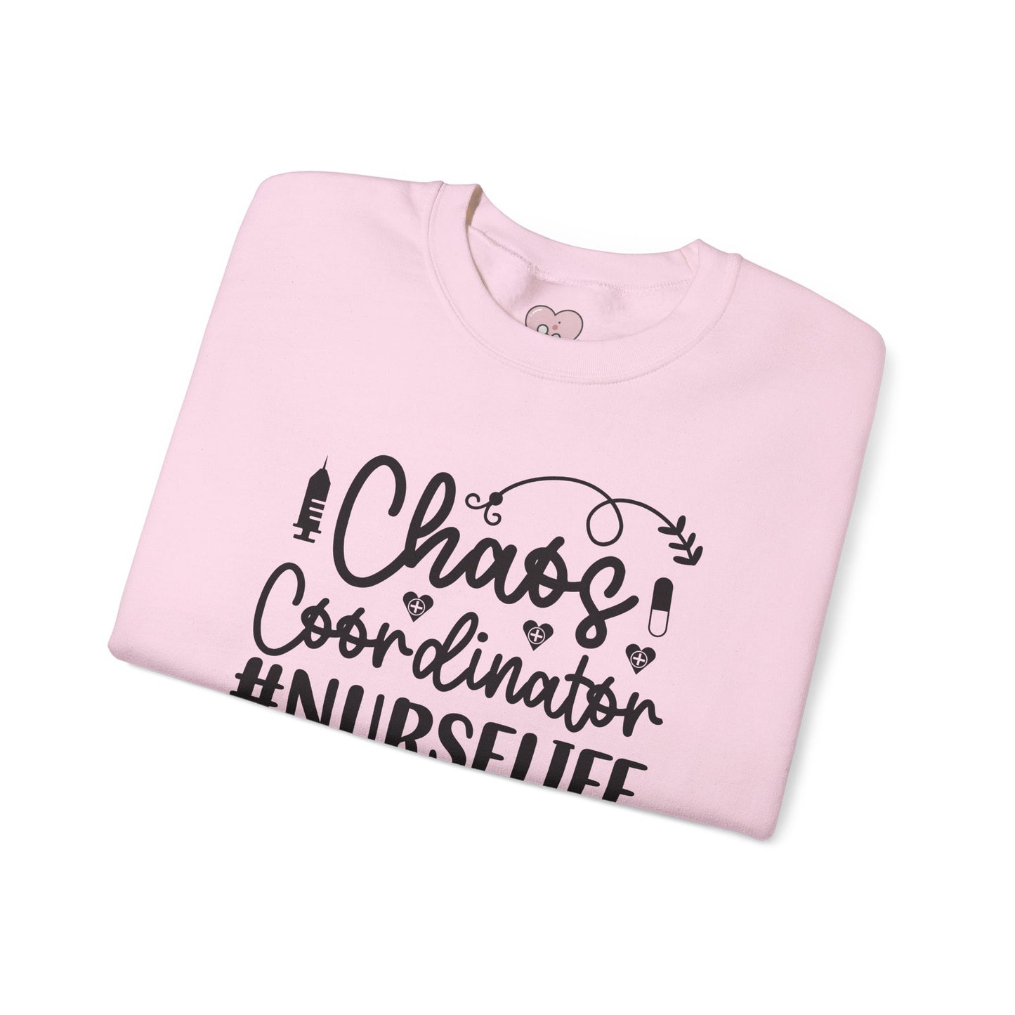 Chaos Coordinator NurseLife Crewneck Sweatshirt