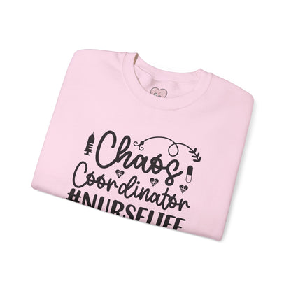 Chaos Coordinator NurseLife Crewneck Sweatshirt