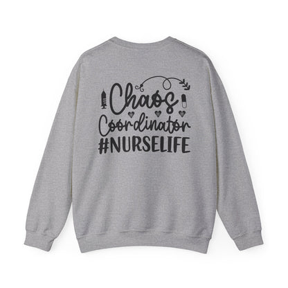 Chaos Coordinator NurseLife Crewneck Sweatshirt