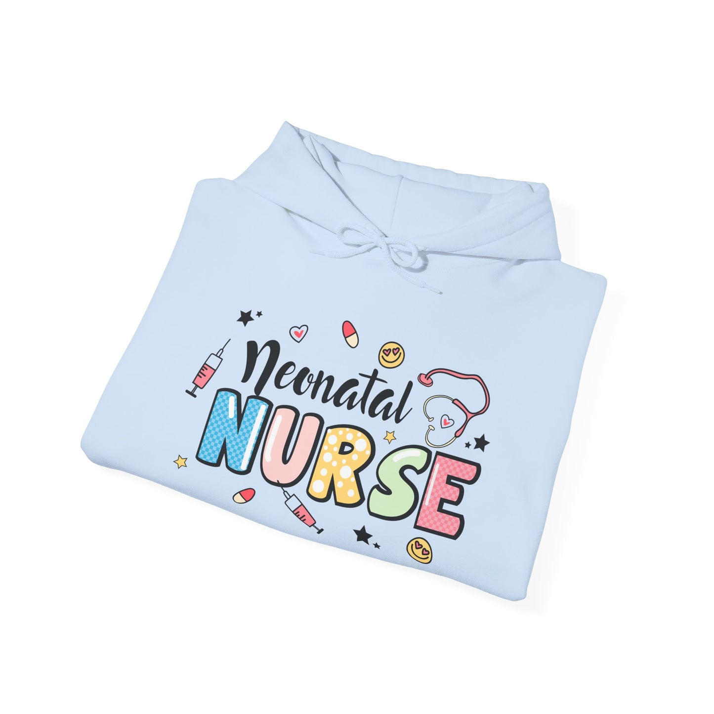 Neonatal Nurse Doodle NICU Hoodie