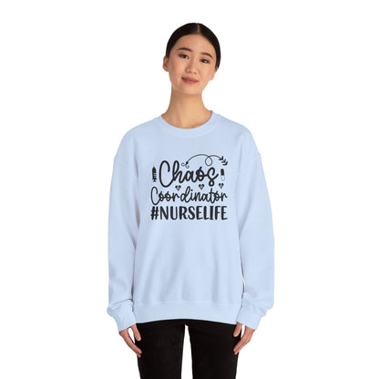 Chaos Coordinator NurseLife Crewneck Sweatshirt
