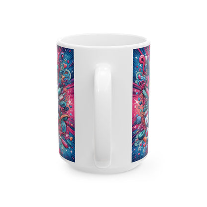 NICU Nurse Life Chaos Ceramic Mug 15oz