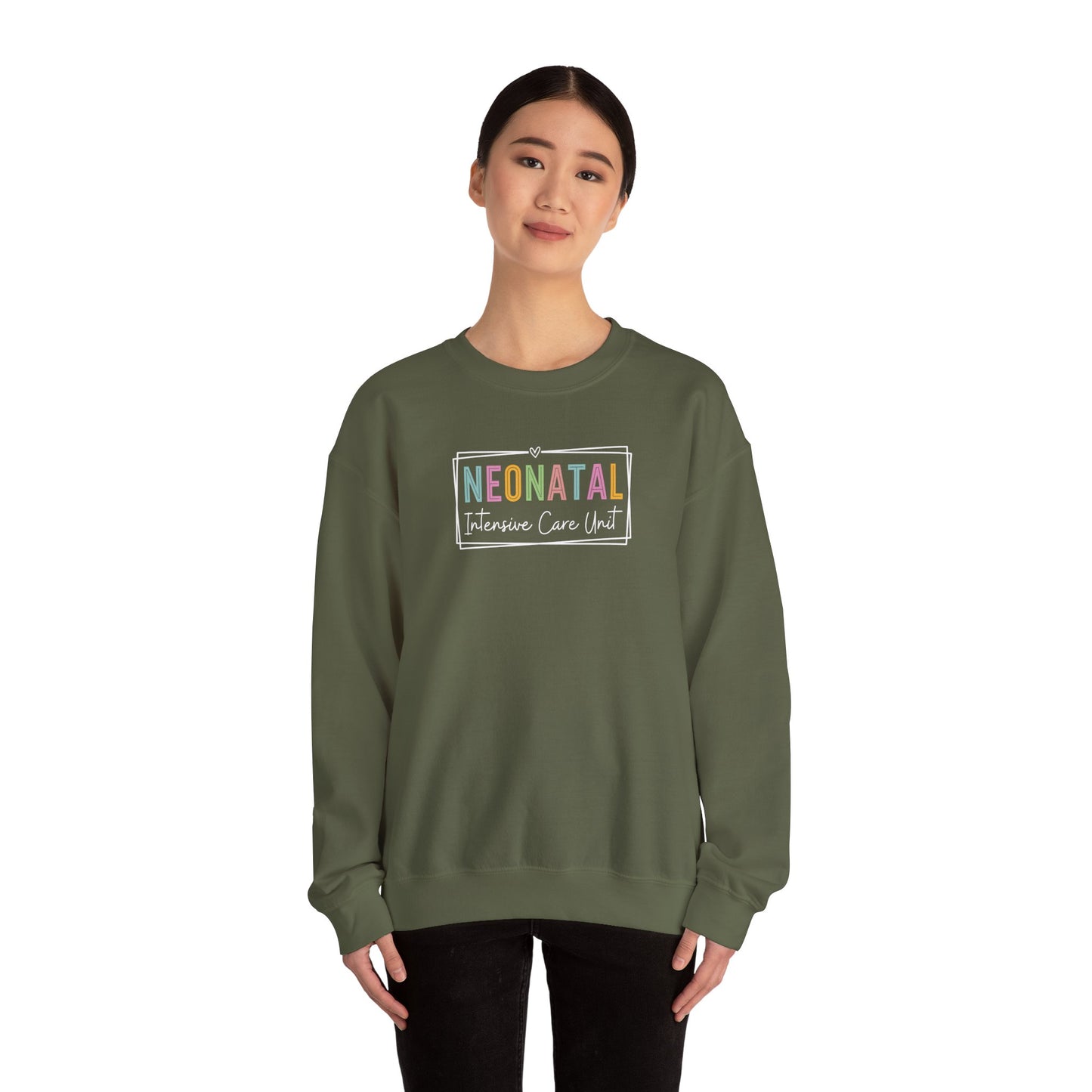 NICU Nurse Neonatal Intensive Crewneck Sweatshirt