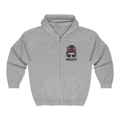 NICU Life Zip Hoodie