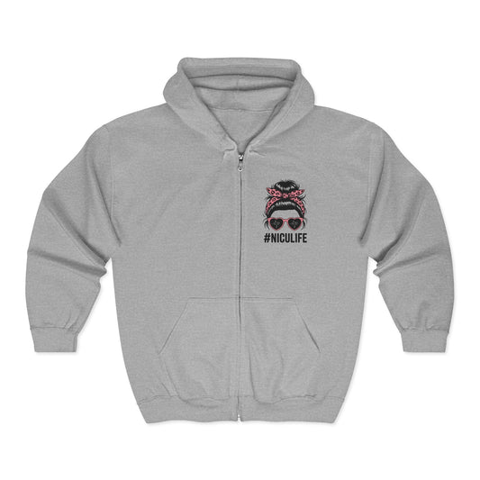 NICU Life Zip Hoodie