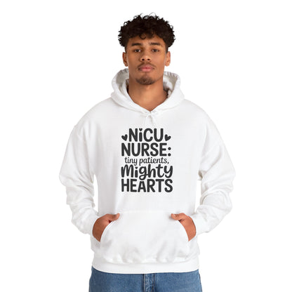 Tiny Patients Mighty Hearts NICU Nurse Hoodie