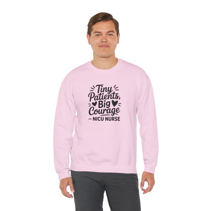 Tiny Patients Big Courage Crewneck Sweatshirt