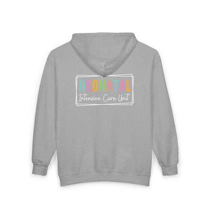 NICU Nurse Neonatal Intensive Zip Hoodie
