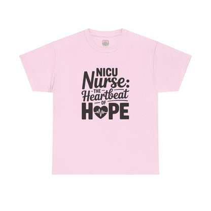 The Heartbeat of Hope NICU Nurse T-Shirt