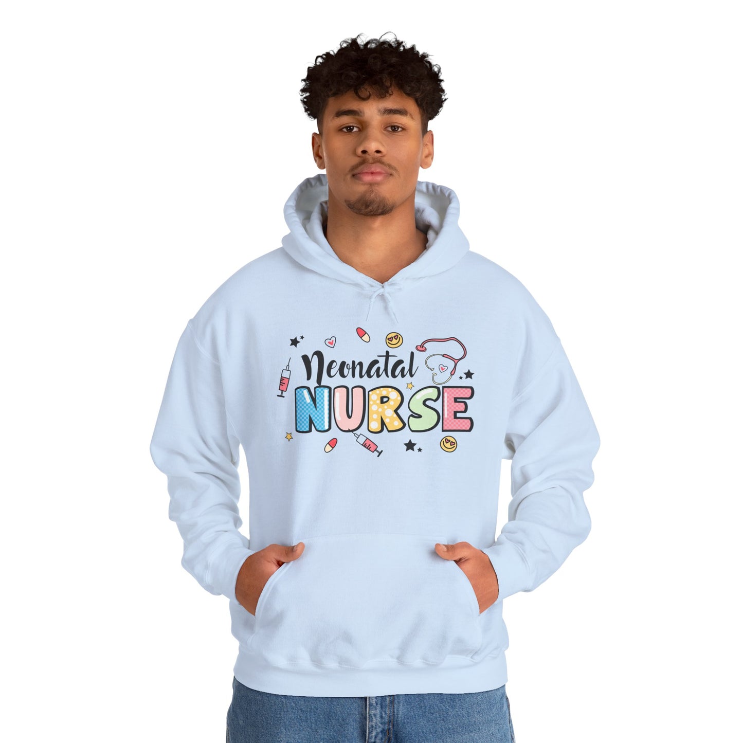 Neonatal Nurse Doodle NICU Hoodie