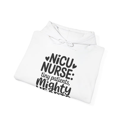 Tiny Patients Mighty Hearts NICU Nurse Hoodie