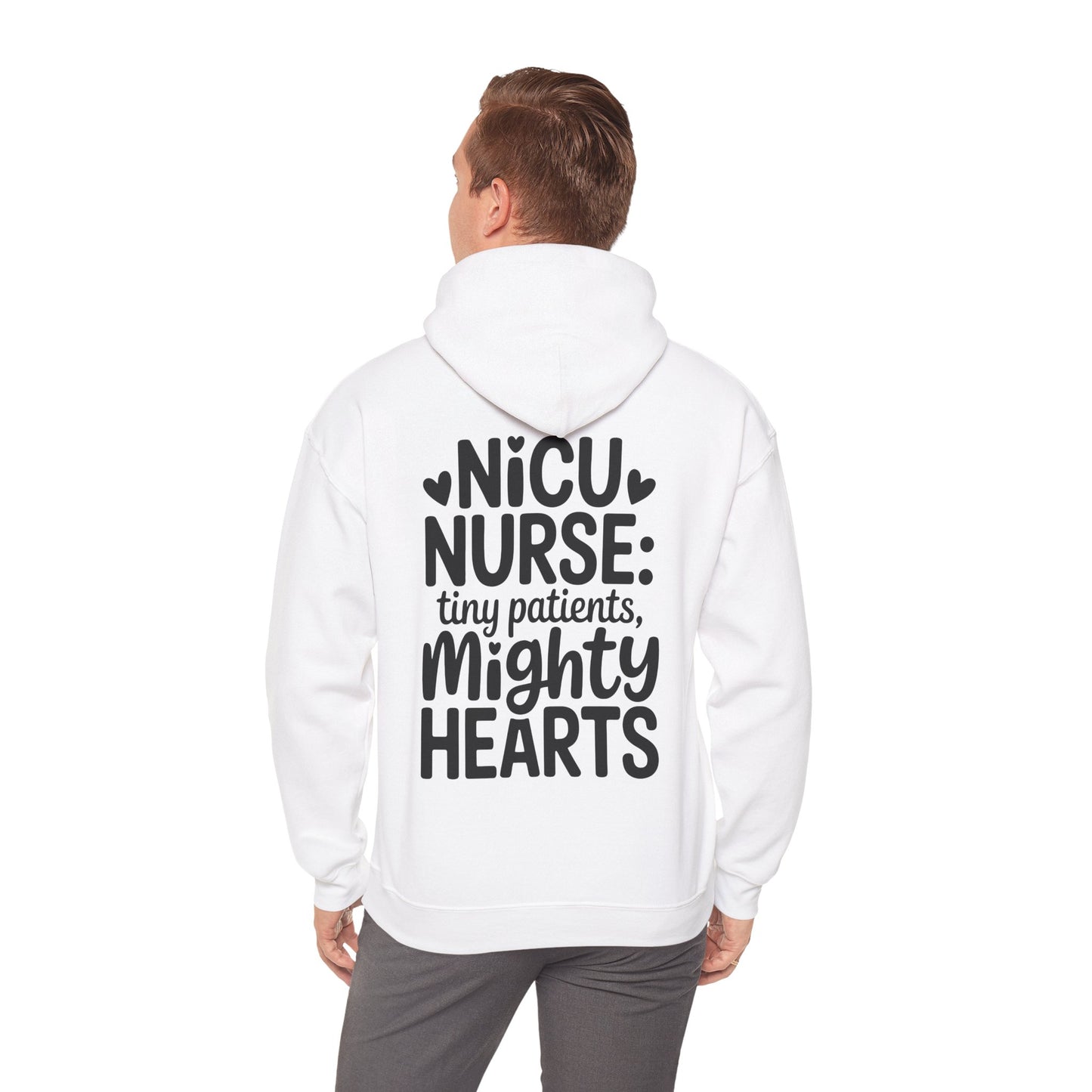 Tiny Patients Mighty Hearts NICU Nurse Hoodie