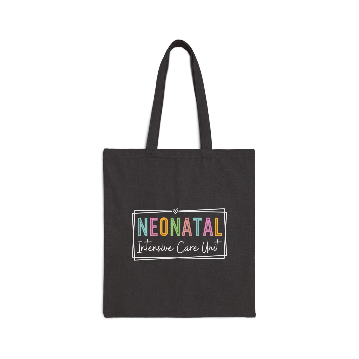 NICU Nurse Neonatal Intensive Cotton Canvas Tote Bag