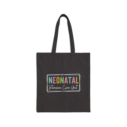 NICU Nurse Neonatal Intensive Cotton Canvas Tote Bag