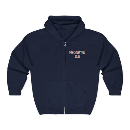 NICU Nurse Zip-Up Hoodie | Helping Tiny Humans Fight Big Battles