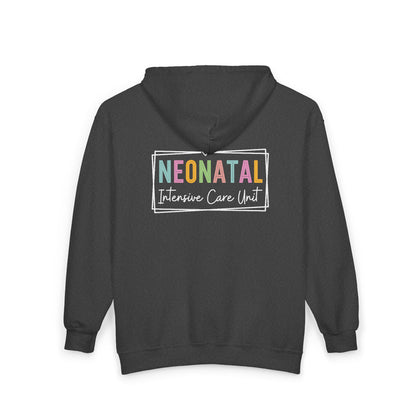 NICU Nurse Neonatal Intensive Zip Hoodie