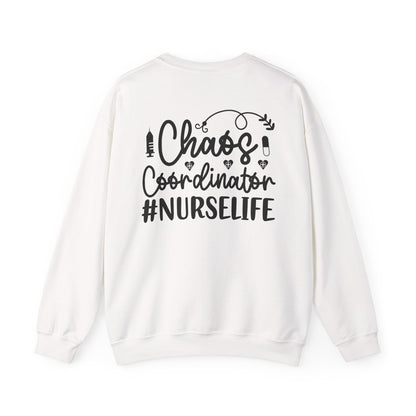 Chaos Coordinator NurseLife Crewneck Sweatshirt