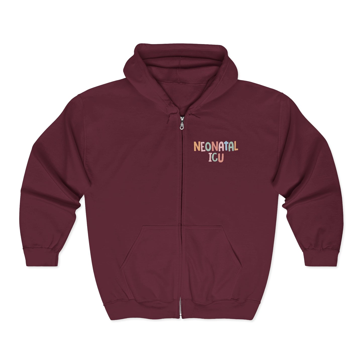 NICU Nurse Zip-Up Hoodie | Helping Tiny Humans Fight Big Battles