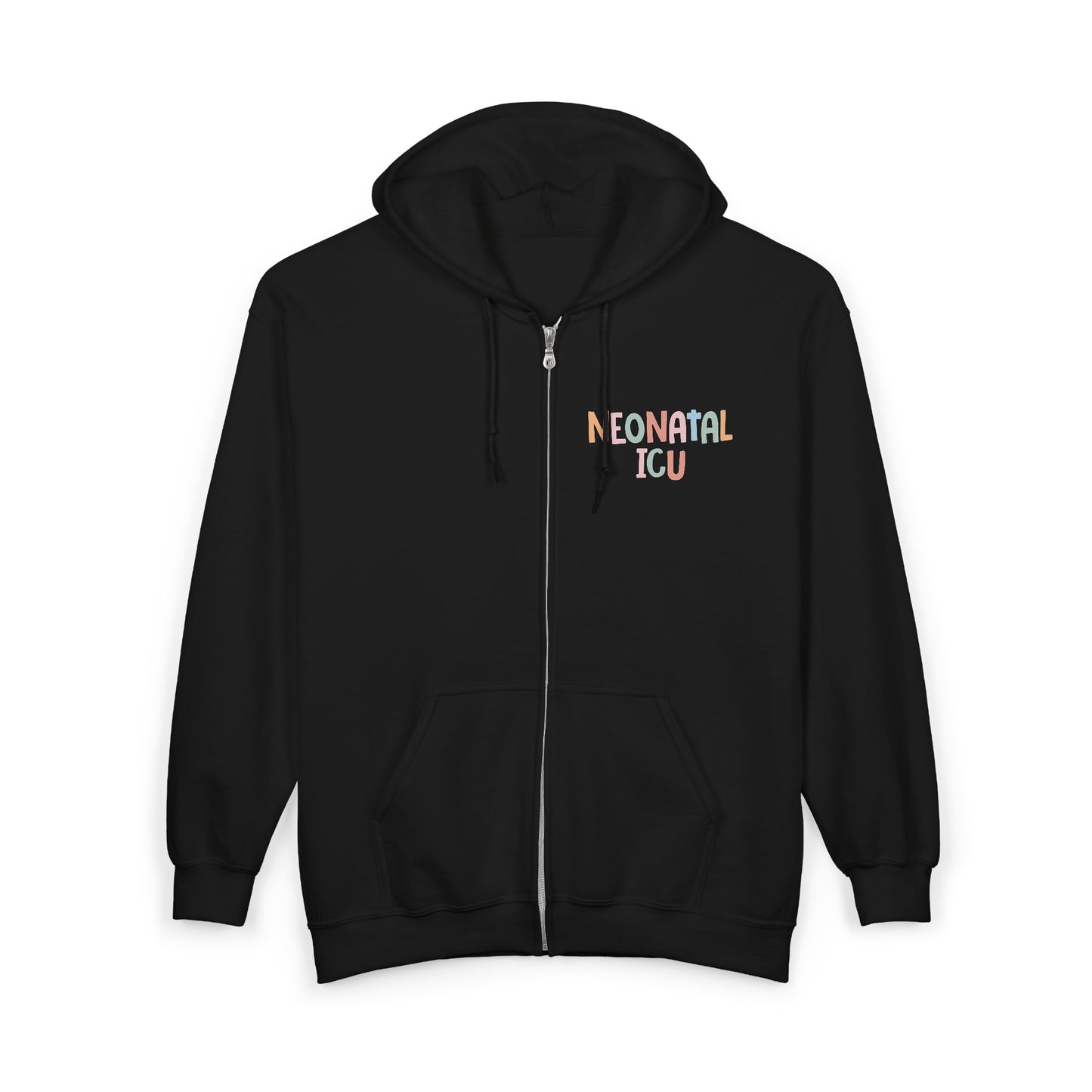 NICU Nurse Zip-Up Hoodie | Helping Tiny Humans Fight Big Battles