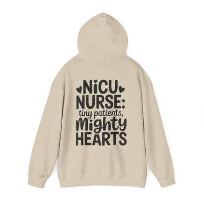 Tiny Patients Mighty Hearts NICU Nurse Hoodie