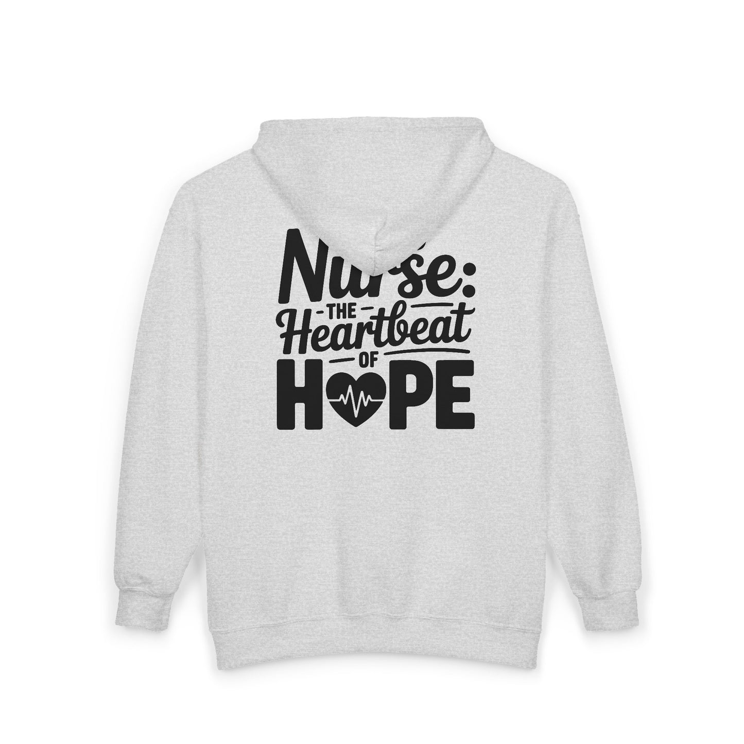 The Heartbeat of Hope NICU Nurse Zip Hoodie