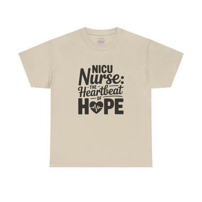 The Heartbeat of Hope NICU Nurse T-Shirt