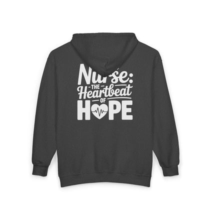 The Heartbeat of Hope NICU Nurse Zip Hoodie